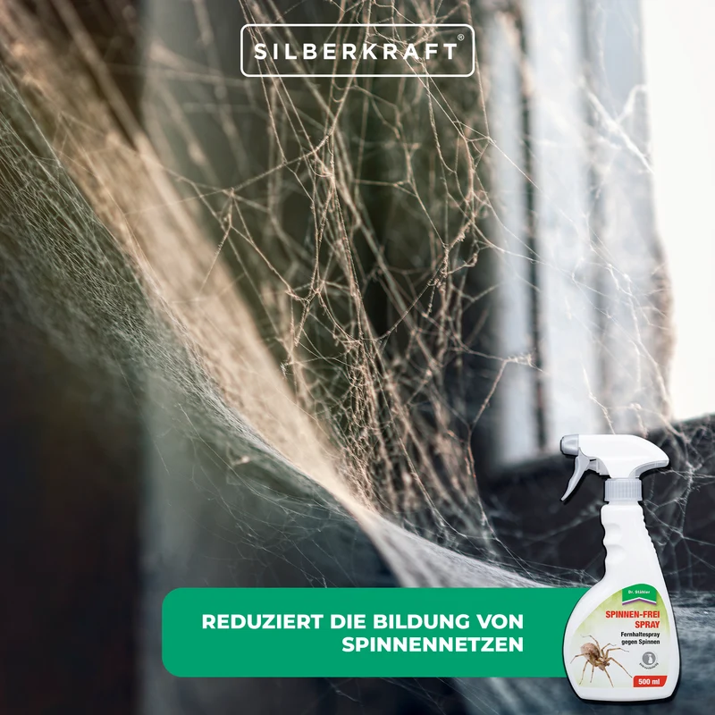 Spinnen-Frei Spray: Wirksames Vertreibungsspray gegen Spinnen