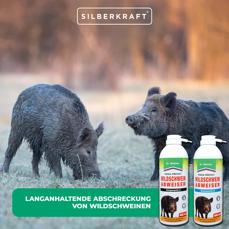 Ferox-Protect Wildschweinabweiser Spray - Komponente A für den Schutz vor Schwarzwildschäden