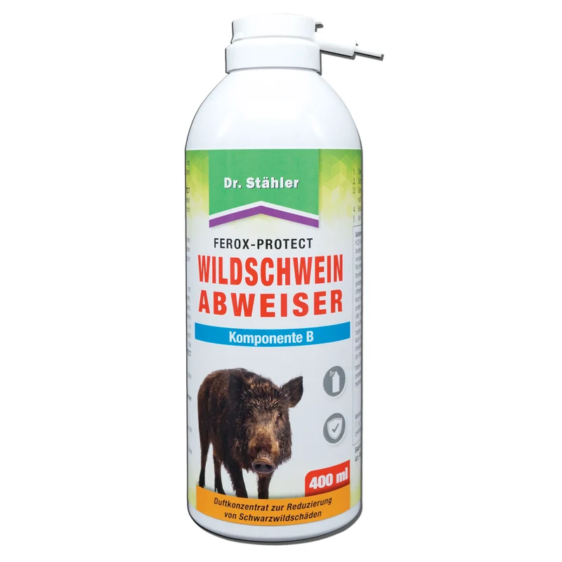 Ferox-Protect Wildschweinabweiser Spray-Set: Zuverlässige Vertreibung von Wildschweinen