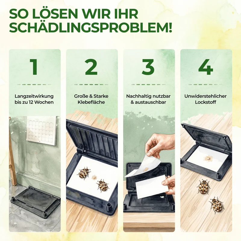 Wollkrautblütenkäfer Falle