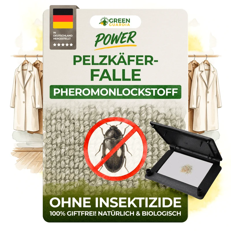 Pelzkäfer Falle