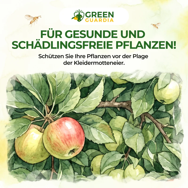 Schlupfwespen gegen Apfelwickler
