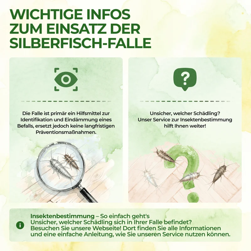 Papierfisch Falle