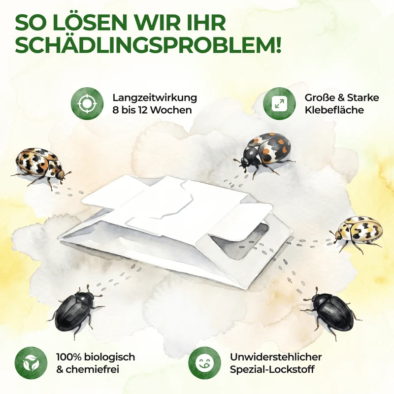 Teppichkäfer Falle