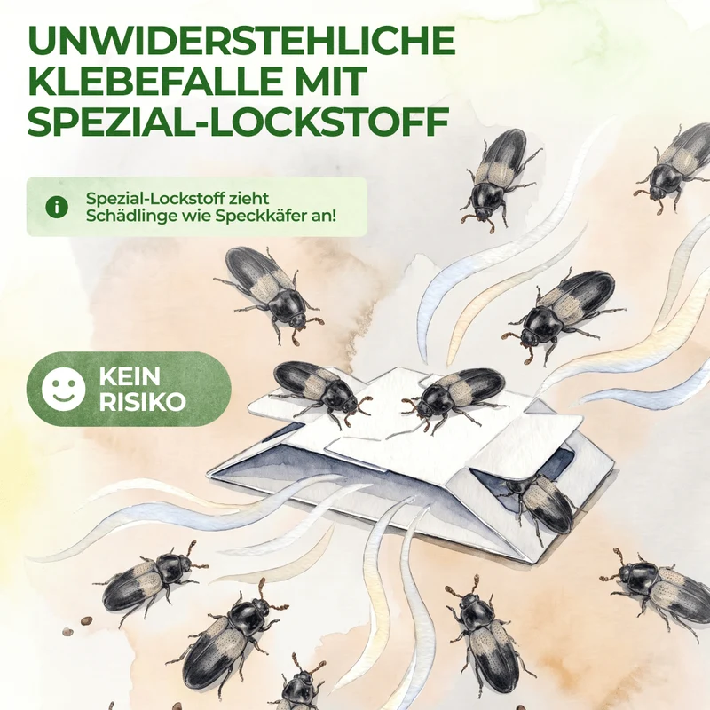 Speckkäfer Falle