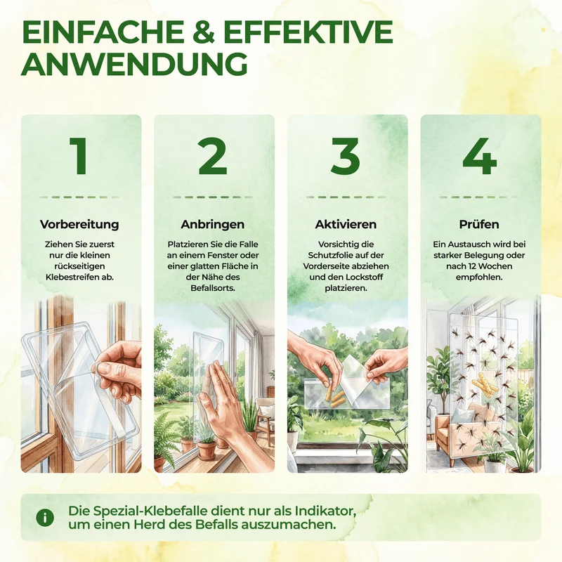 Mücken Fenster-Falle