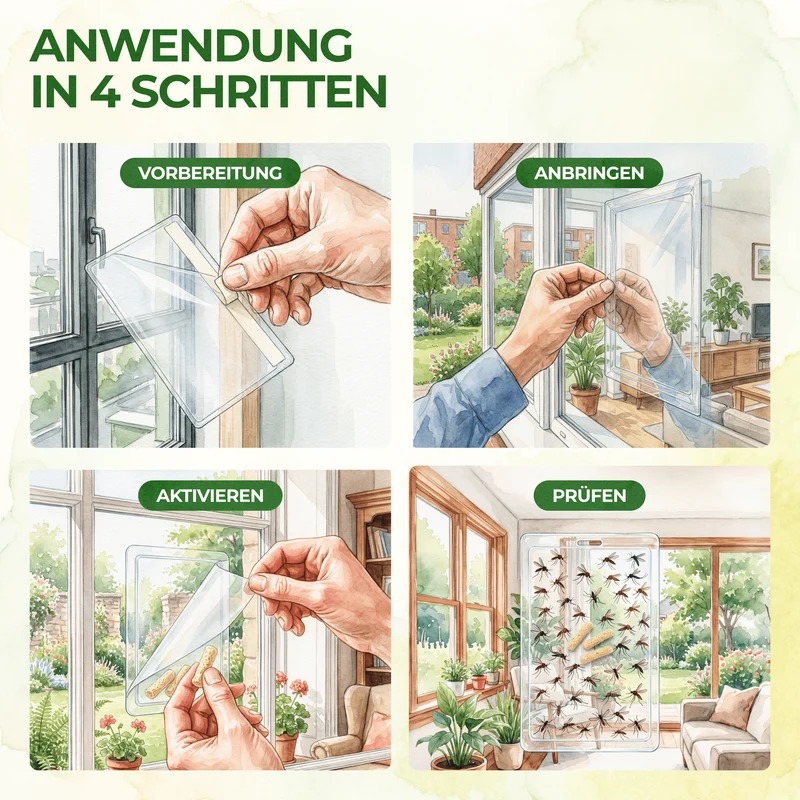 Mücken Fenster-Falle