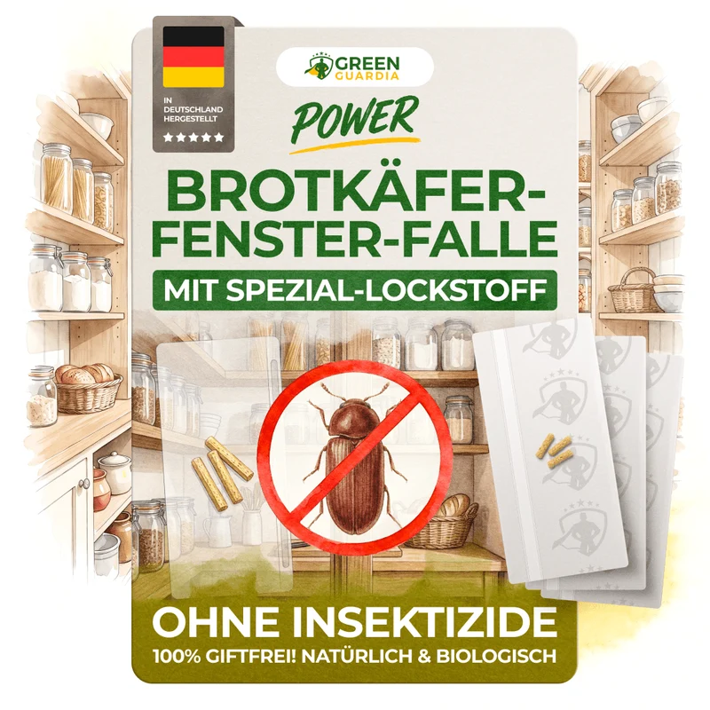 Brotkäfer Fenster-Falle