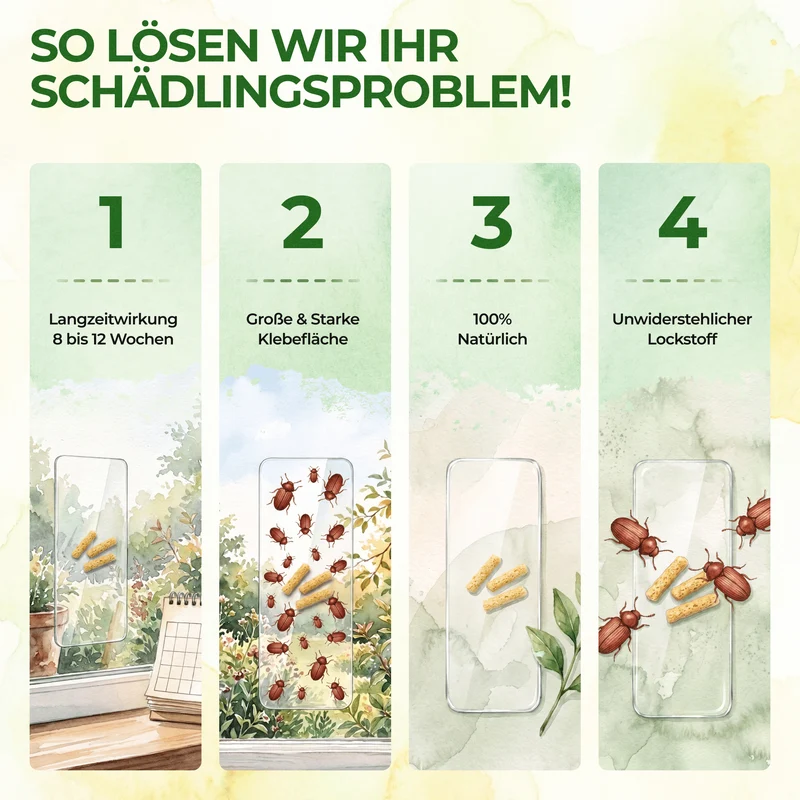 Brotkäfer Fenster-Falle