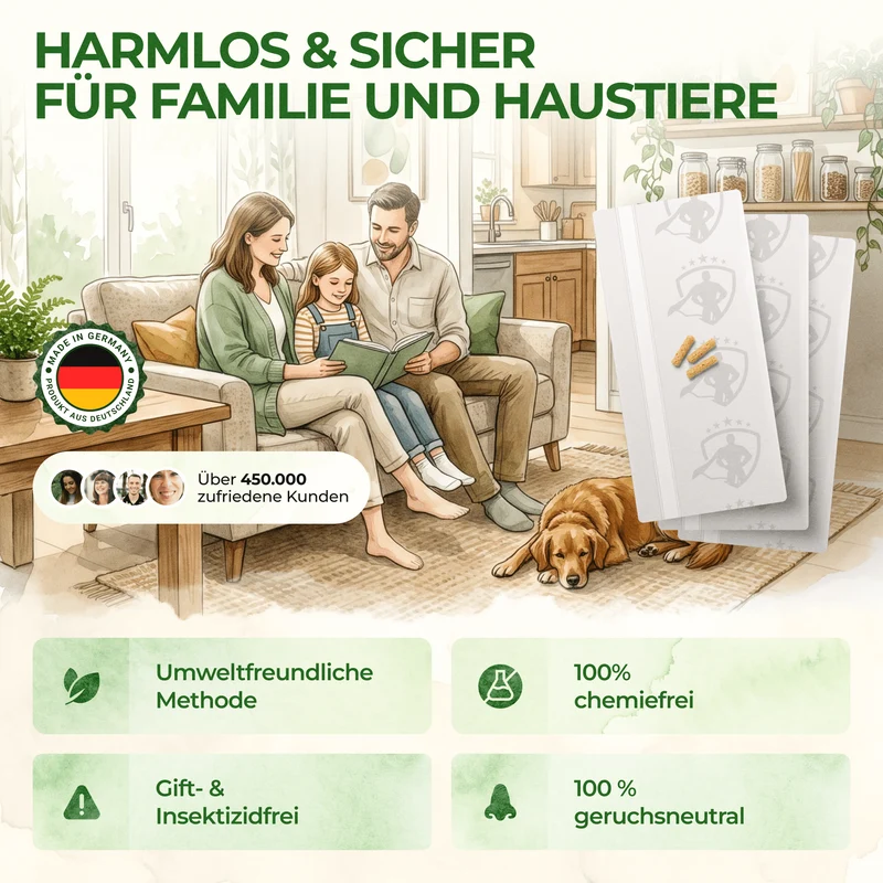 Brotkäfer Fenster-Falle