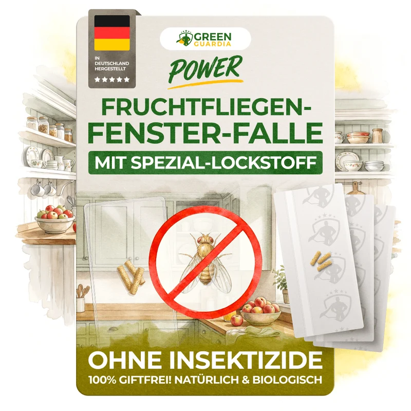 Fruchtfliegen Fenster-Falle