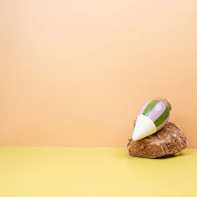 SELBSTBEWÄSSERUNG - PEPIN OLLA GRÜN LILA GESTREIFT