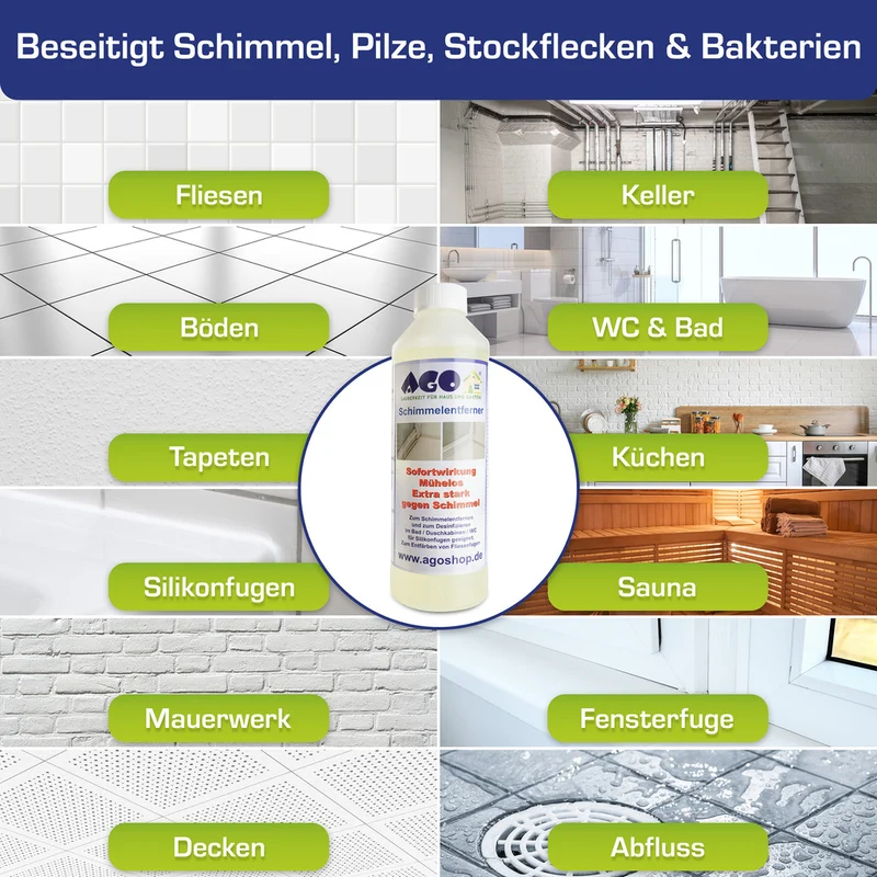 AGO Schimmelentferner mit Pinsel