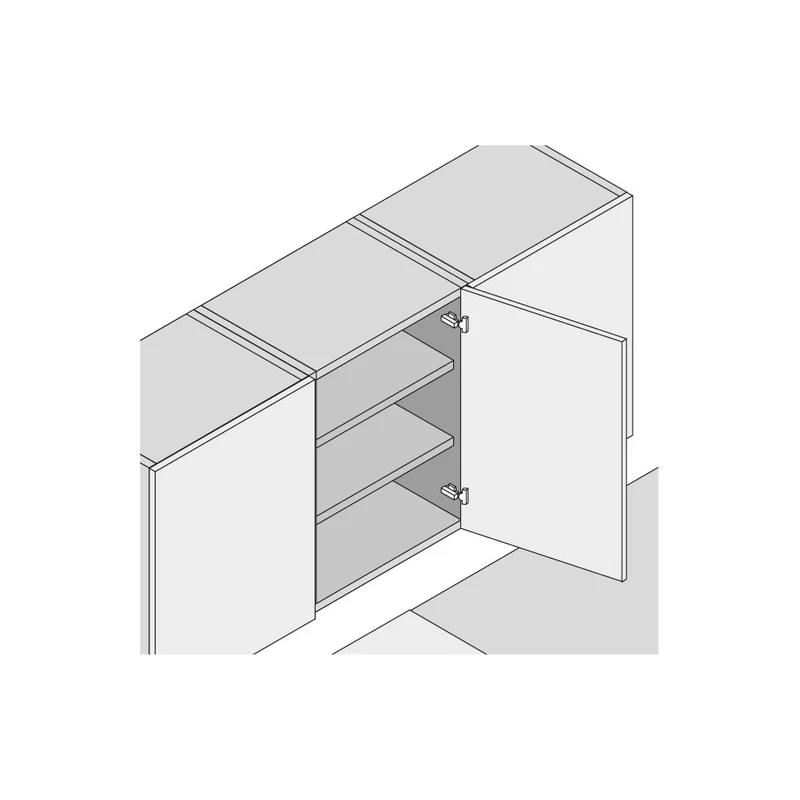 CLIP top BLUMOTION Standardschanier 110°, Anschraub