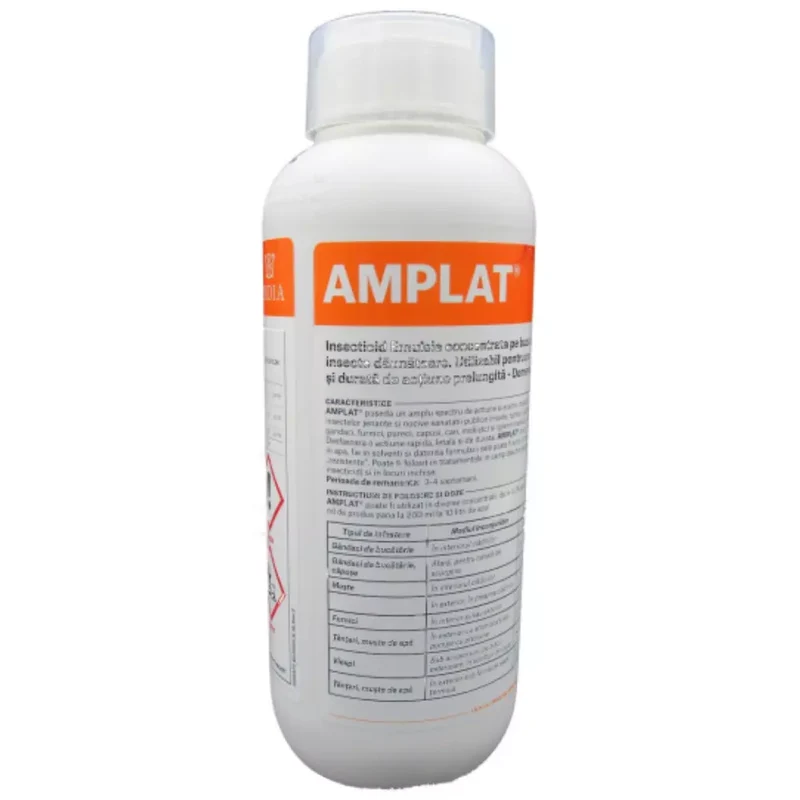 Insetticida per zanzare mosche e blatte India Amplat 1 litro