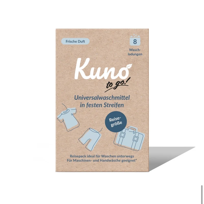 Kuno Universal Waschmittel Blätter, Multipack: 30 x 8 Waschladungen