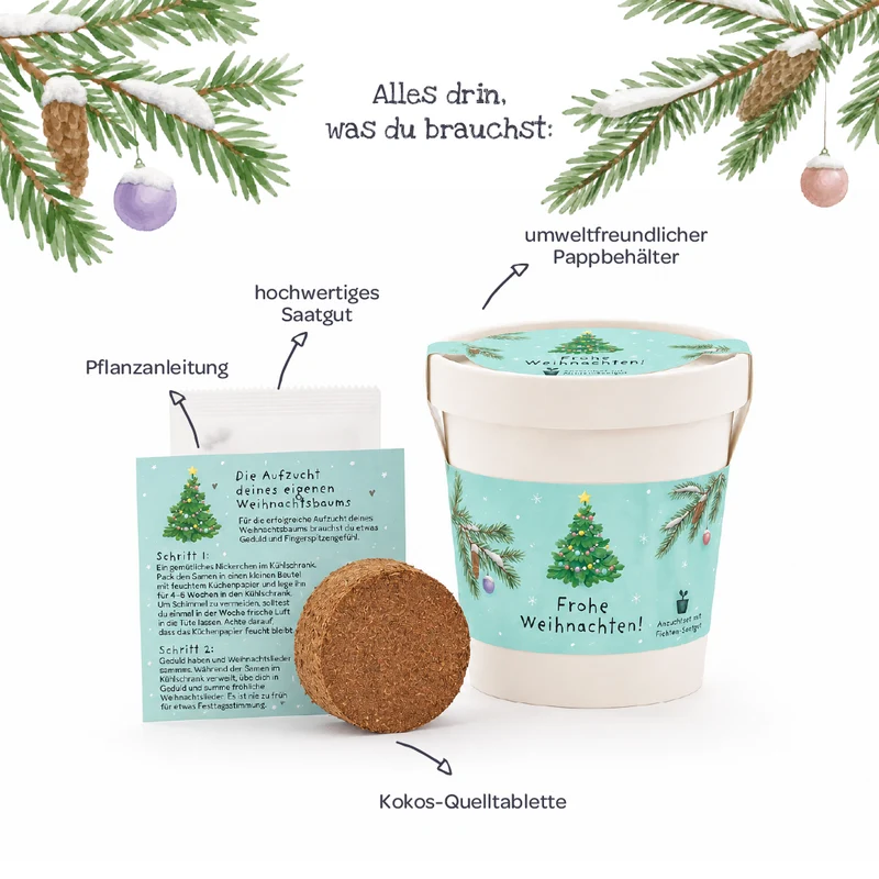 Frohe Weihnachten - Becher