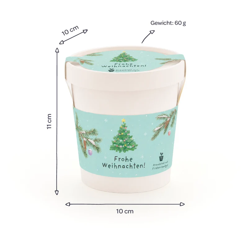 Frohe Weihnachten - Becher