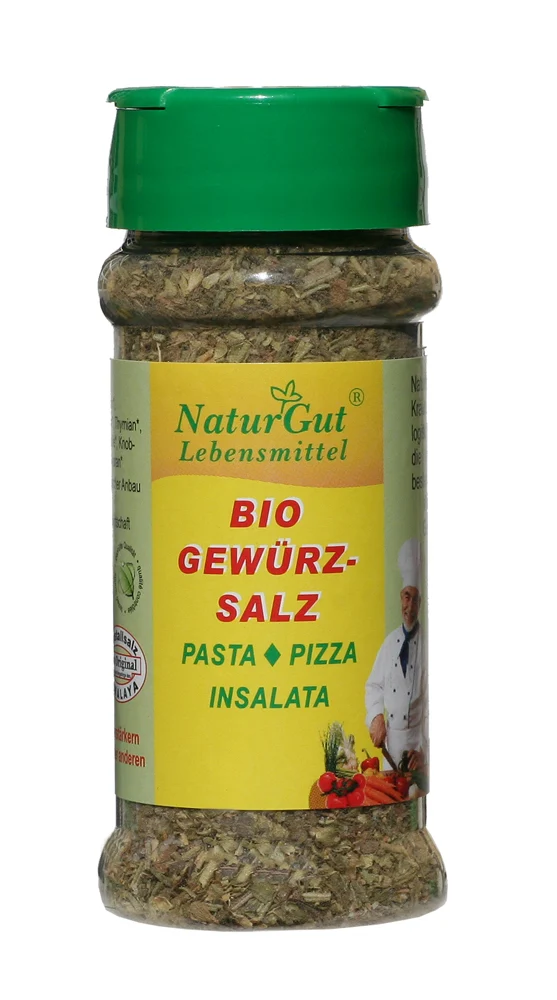 Bio Gewürzsalz Set 8-tgl. ohne Geschmacksverstärker und Hefe Gewürze Kräutersalz aus kontrolliert biologischer Anbau