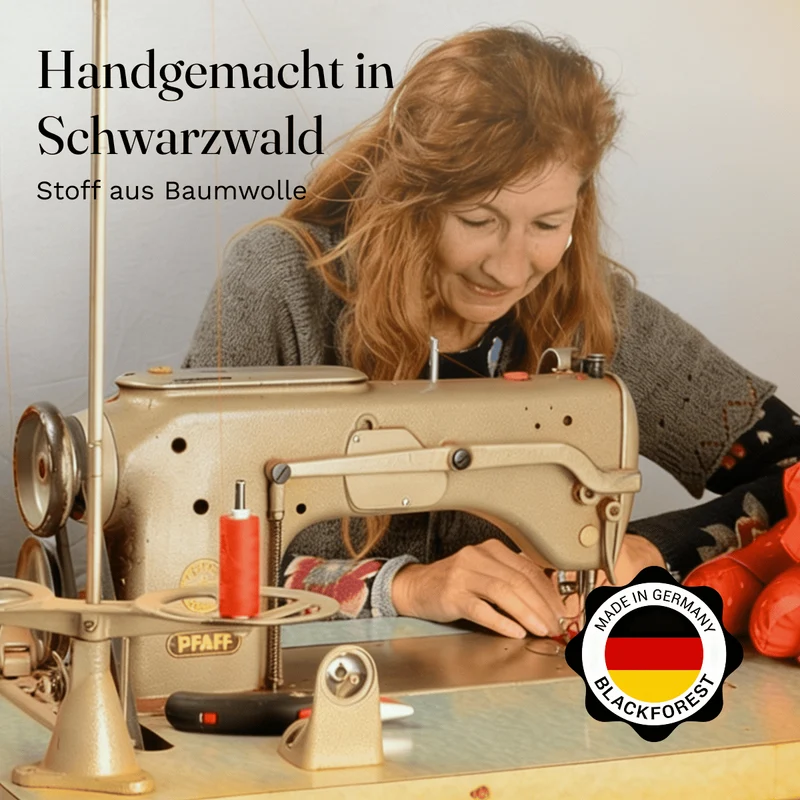 Schwarzwälder Kirschkernsäckchen uni rot (24x24) Kirschkernkissen Wärmekissen