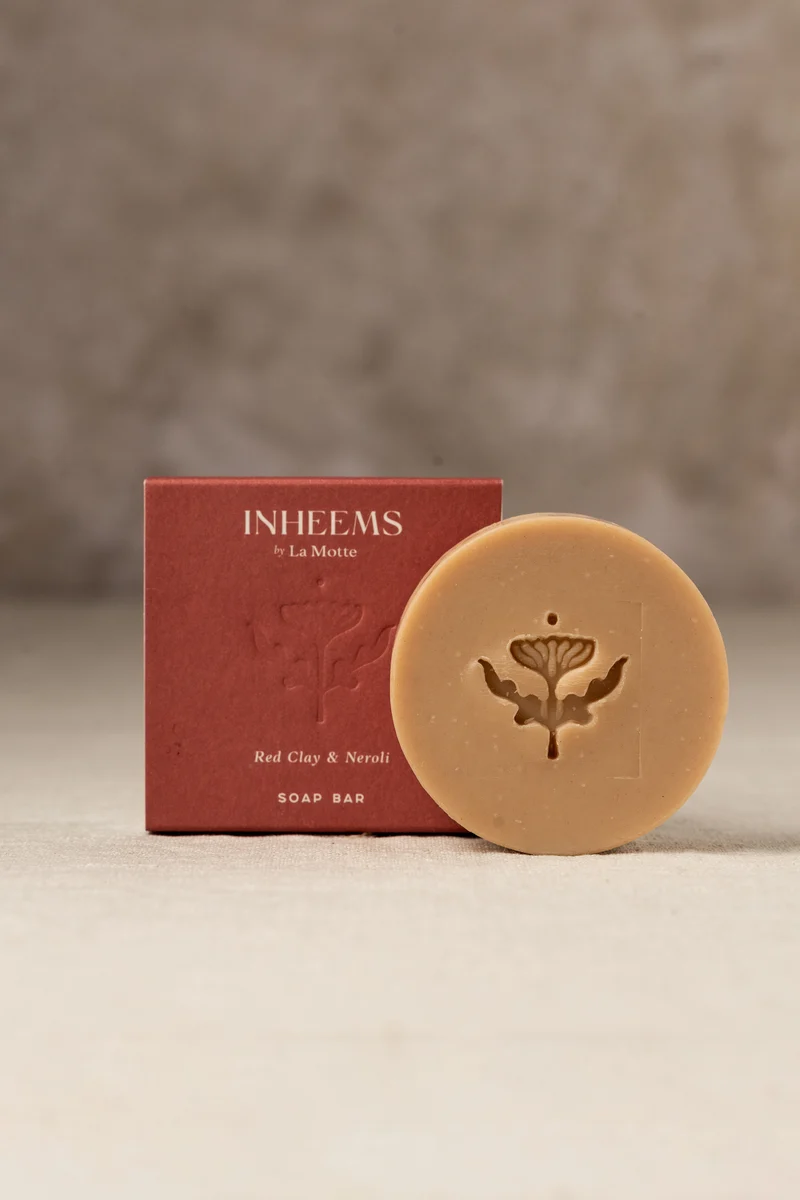 Inheems Soap Bar – Red Clay and Neroli