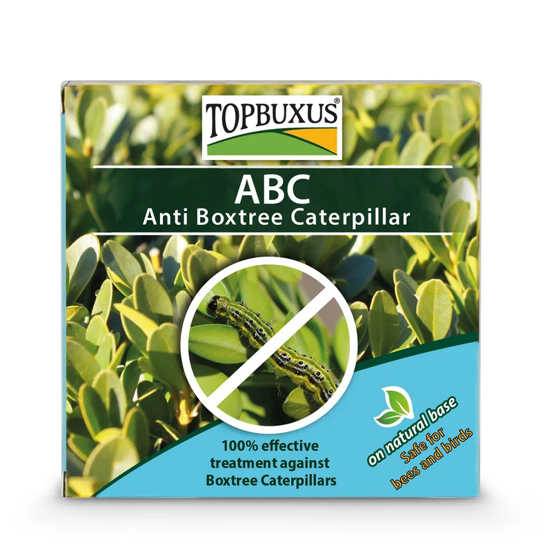 TOPBUXUS Anti-Boxtree Caterpillar – 5 x 3 g für 150 m² Buchsbaum (entspricht XenTari)