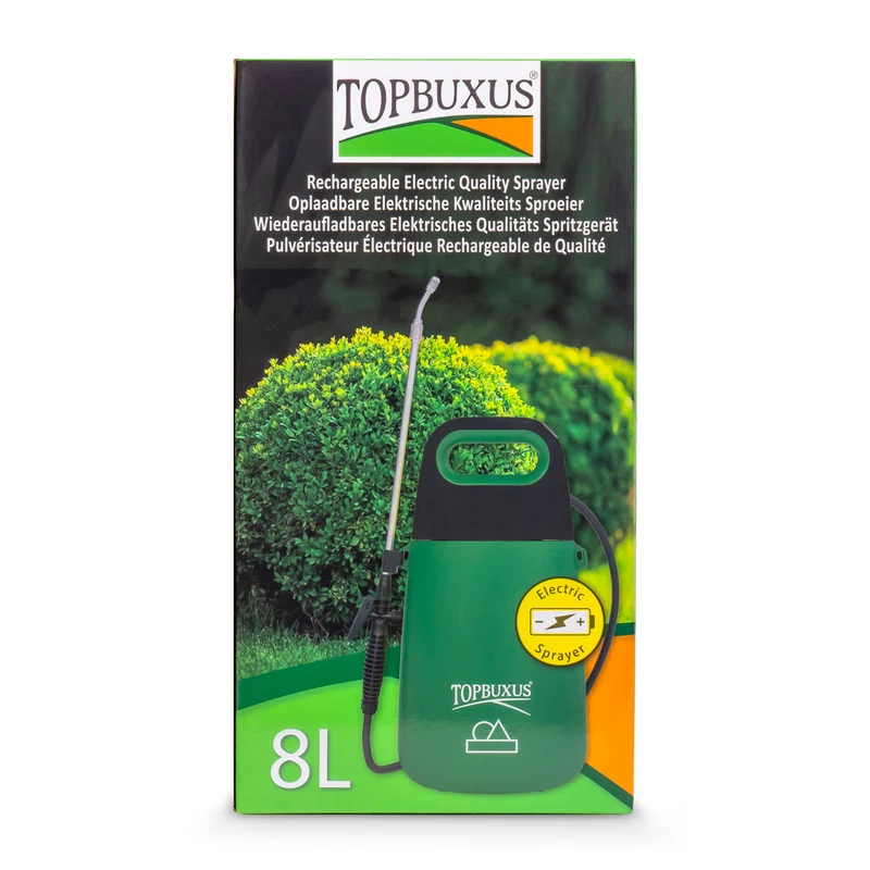 TOPBUXUS Elektrisches Spritzgerät 8L - Wiederaufladbar