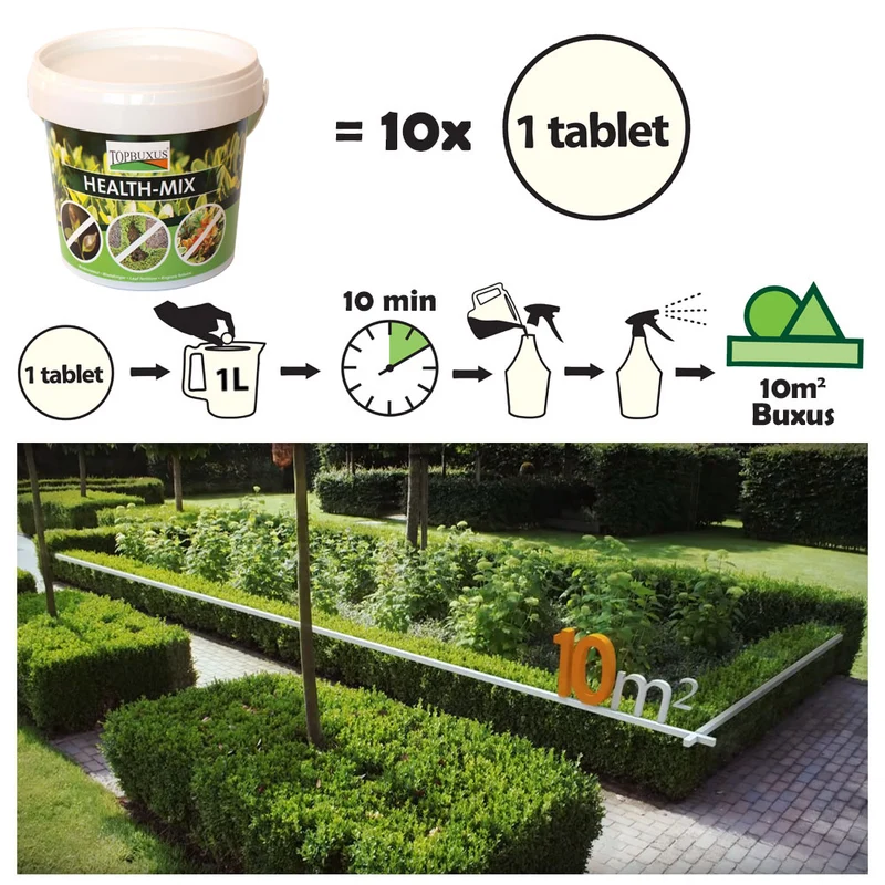 TOPBUXUS Health-Mix - Blattdünger - Gesundheitsmischung