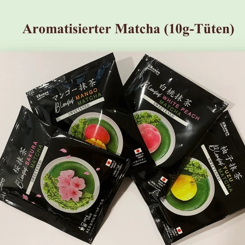 Kanes Erdbeer Matcha - Pulver-Beutel, 10g