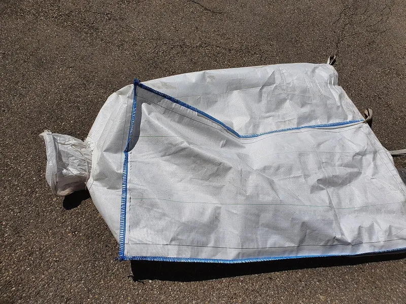 5x Big Bags 160×90×90 cm – Große stabile Transport- und Lagersäcke für Holz, Pellets, Gartenabfälle, Steine & Baustoffe – robuste Big Bag Säcke mit Hebeschlaufen – wiederverwendbar