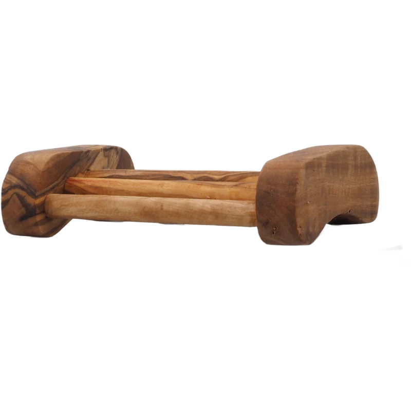 Seifenablage aus Olivenholz – Handgefertigte Seifenschale mit Ablauf – Nachhaltiger Seifenhalter