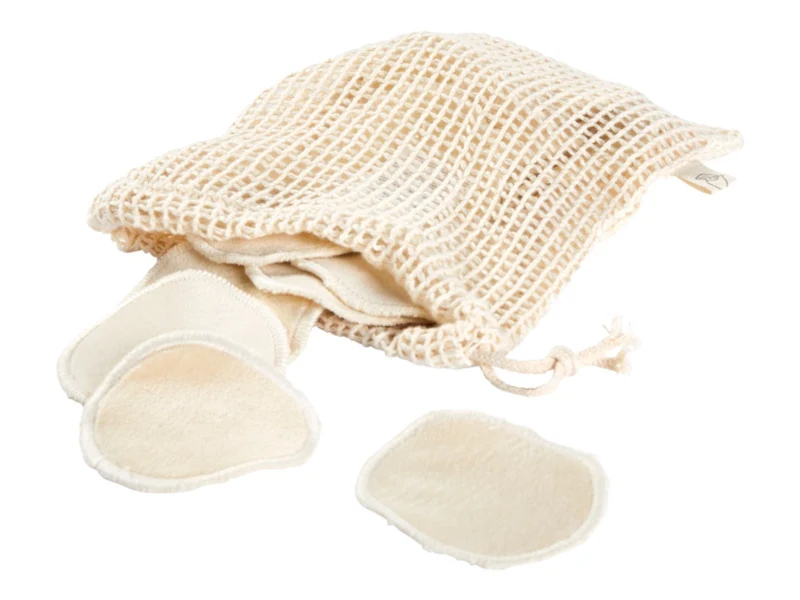 Waschbare Abschminkpads 12er Set – Wiederverwendbare Make-up Entferner Pads – Nachhaltig & plastikfrei