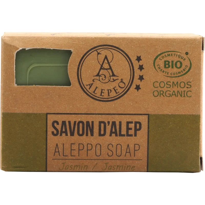 Aleppo Olivenölseife mit Jasminduft 100 g