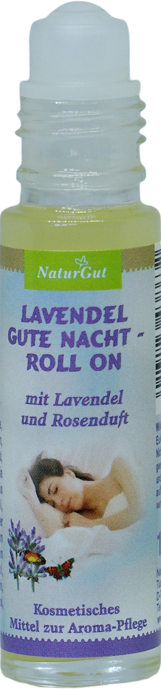 Lavendel Gute Nacht Roll On 2x10 ml mit Lavendel und Rosenduft