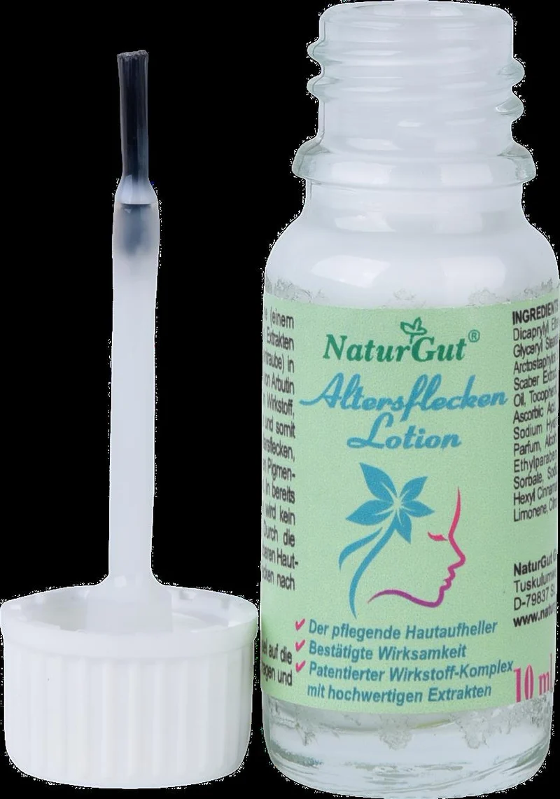 Natürliches Anti-Pigmentflecken-Altersflecken Serum – mit Mitracarpe & Arbutin für reife Haut 10ml