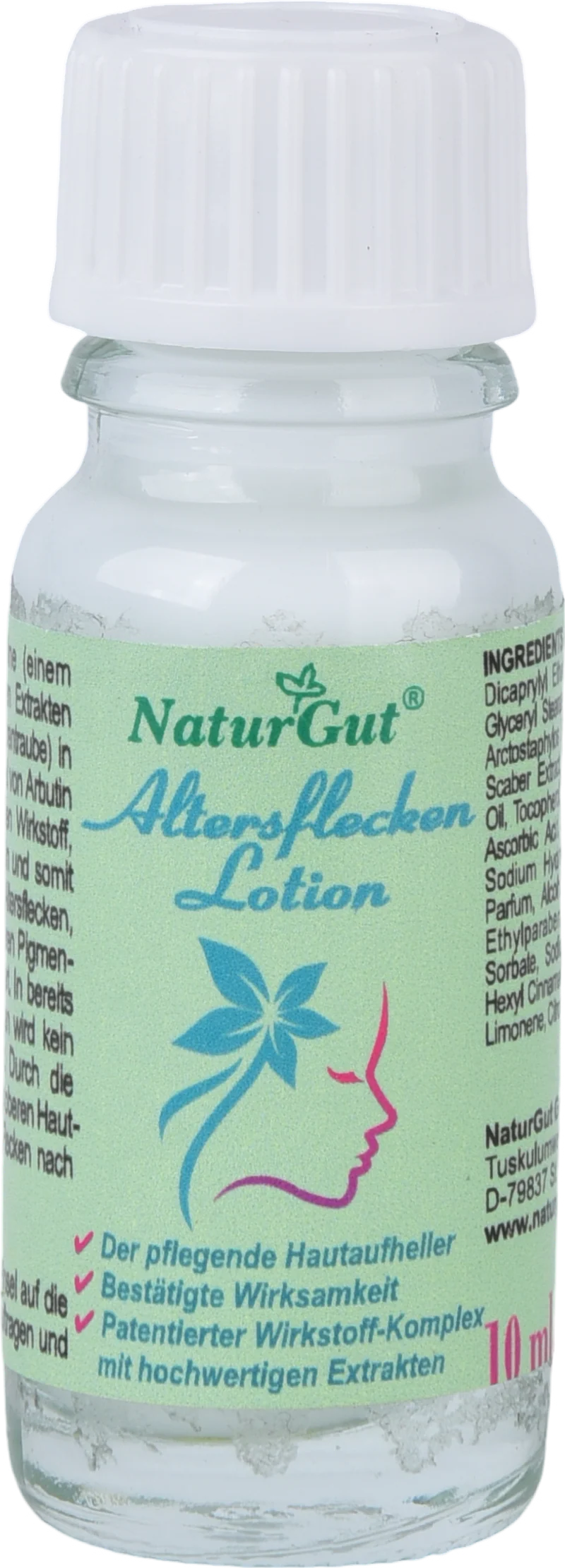 Natürliches Anti-Pigmentflecken-Altersflecken Serum – mit Mitracarpe & Arbutin für reife Haut 10ml