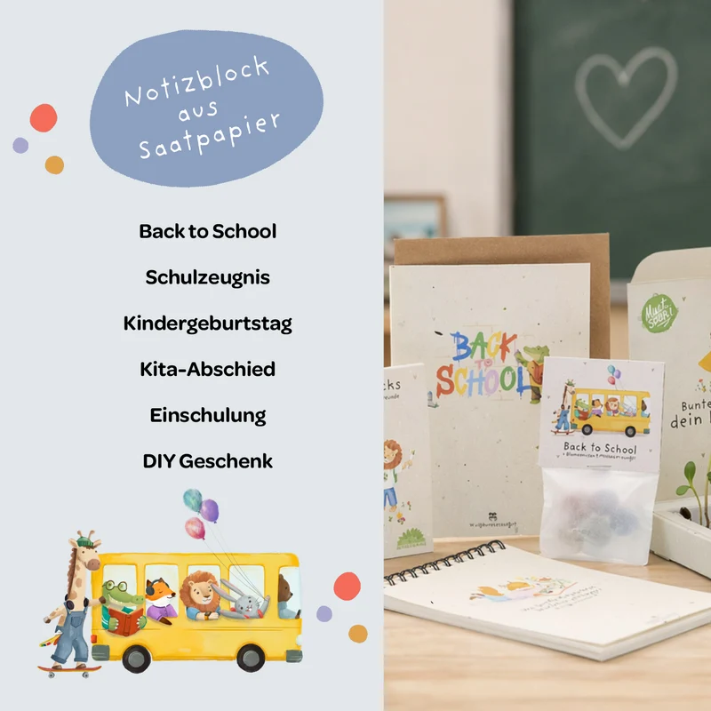 Wachsender Notizblock A6