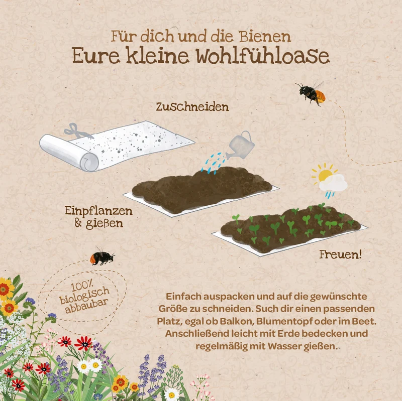 Bienenwohl - Blütenteppich