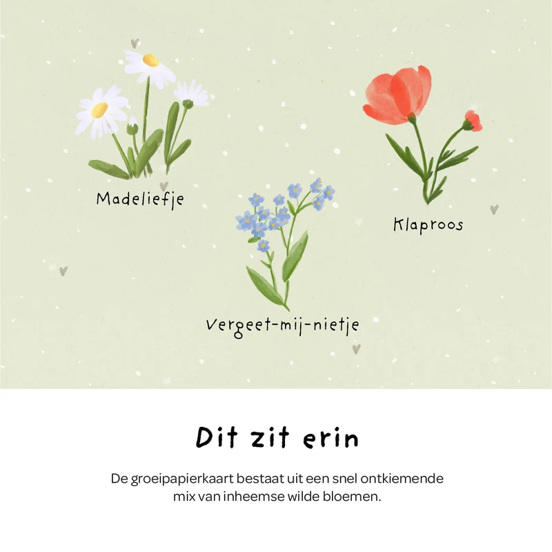 Wenskaart – Love you bestie!