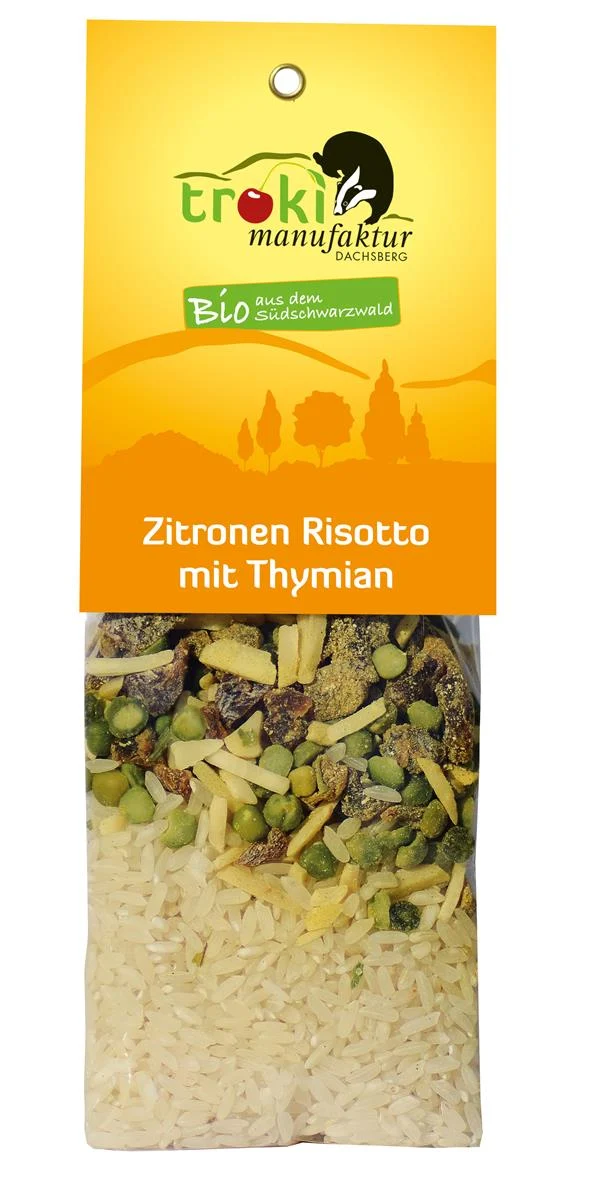Zitronen Risotto mit Thymian 250g kbA