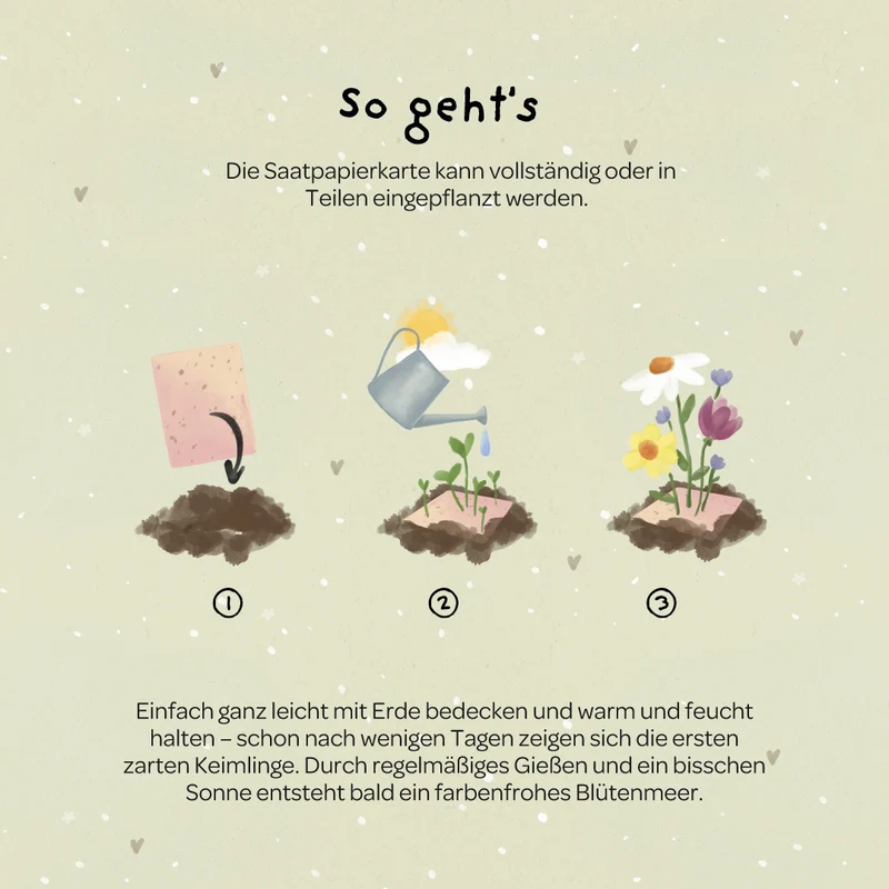Grußkarte - Viel Erfolg, du Glückskind!