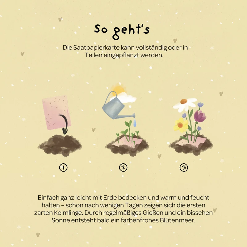 Grußkarte - Hoch sollst du leben!