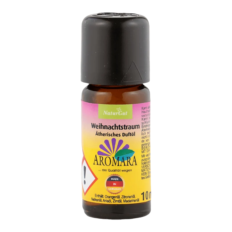Weihnachtstraum 10ml Ätherisches Öl Orange Zitrone Nelke Anis Zimt Mandarine AROMARA