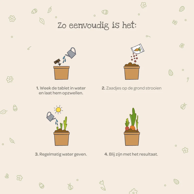 Worteltjes uit de beker