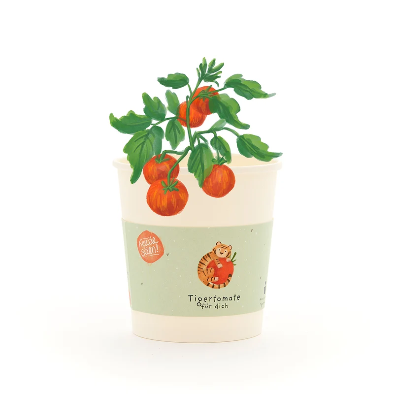 Tigertomate - Becher