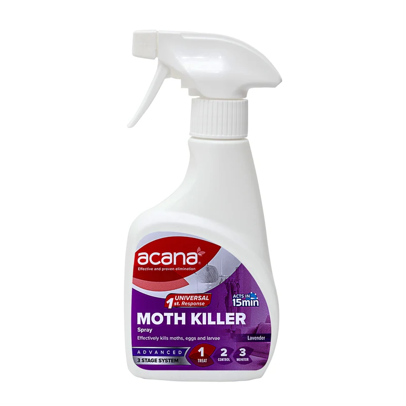 Acana Fabric Moth Killer Spray 275ml (Carton of 6) - Trade
