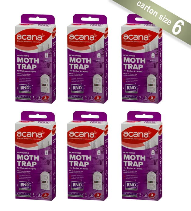 Acana Moth Trap (Carton of 6 packs) - Trade