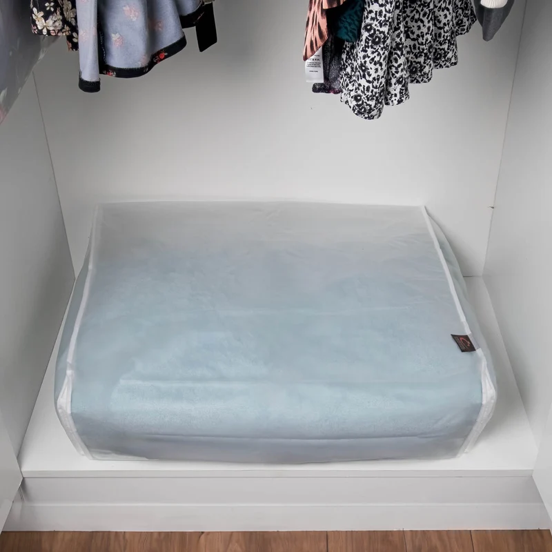 Caraselle Anti-Moth PEVA Underbed Storage Bag for Clothes, Blankets & Sweaters