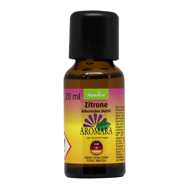 Zitrone / Citrus limon 20 ml AROMARA Ätherisches Duftöl