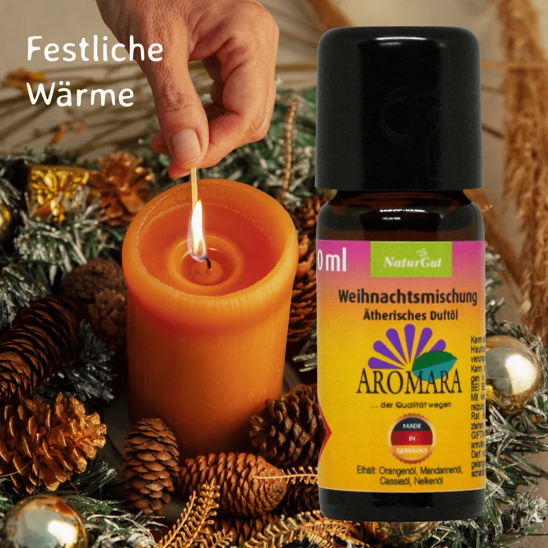 Weihnachtsmischung 10ml AROMARA Ätherisches Duftöl